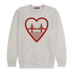 BNWT CULK I Heart SF Sweatshirt